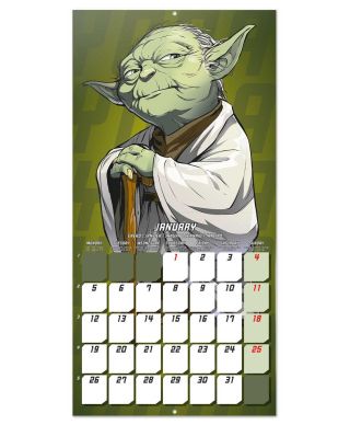 Star Wars - kalendarz ścienny 2026