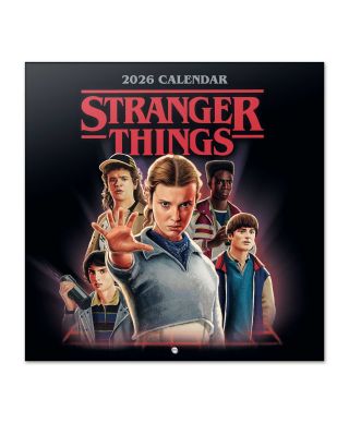 Stranger Things 5 - kalendarz ścienny 2026