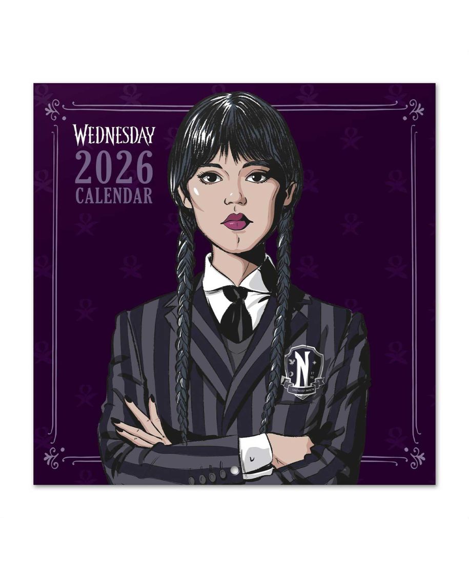 Wednesday - kalendarz ścienny 2026