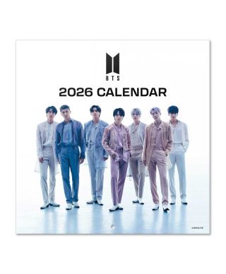 BTS - kalendarz ścienny 2026