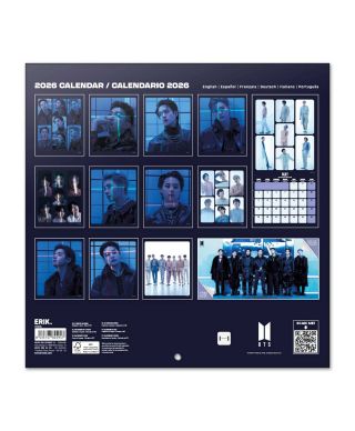 BTS - kalendarz ścienny 2026