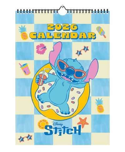 Disney Stitch - kalendarz A3 2026