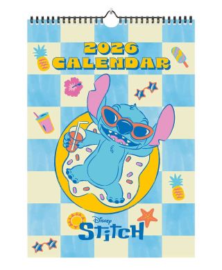 Disney Stitch - kalendarz A3 2026