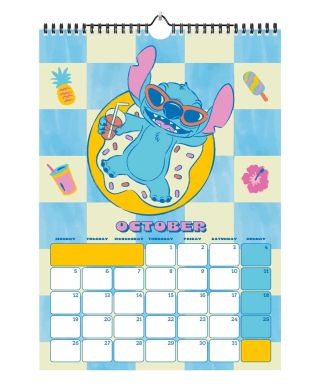 Disney Stitch - kalendarz A3 2026