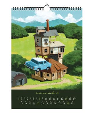 Harry Potter - kalendarz A3 2026