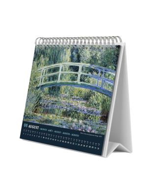 Monet - biurkowy kalendarz 2026
