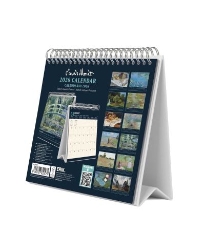 Monet - biurkowy kalendarz 2026