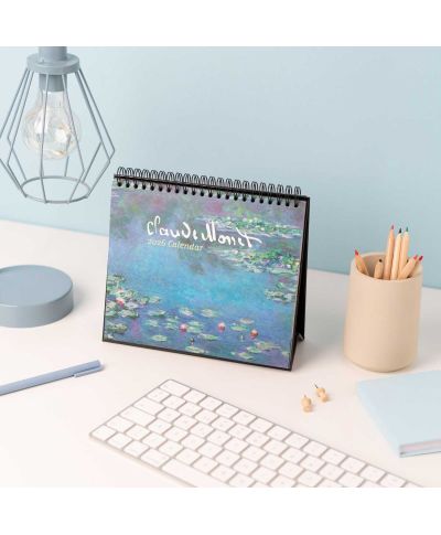 Monet - biurkowy kalendarz 2026