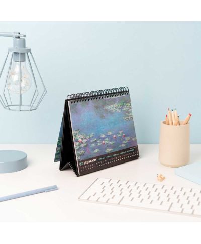 Monet - biurkowy kalendarz 2026