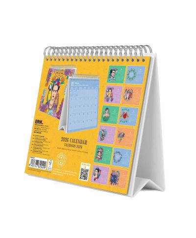 Frida Kahlo - biurkowy kalendarz 2026