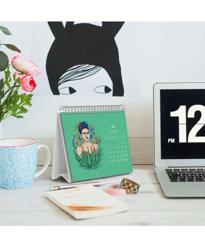 Frida Kahlo - biurkowy kalendarz 2026