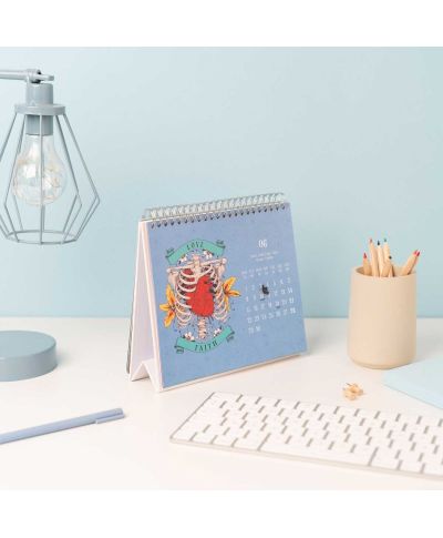 Frida Kahlo - biurkowy kalendarz 2026