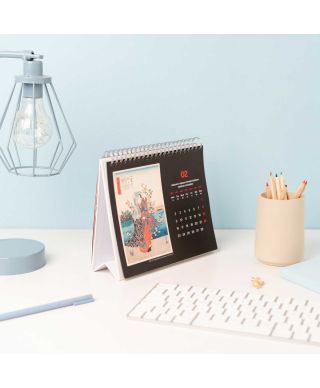 Hiroshige - biurkowy kalendarz 2026