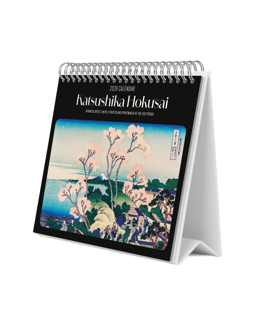 Hokusai - biurkowy kalendarz 2026