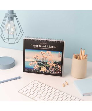Hokusai - biurkowy kalendarz 2026