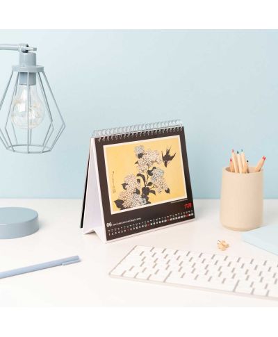 Hokusai - biurkowy kalendarz 2026