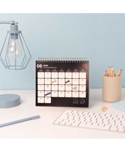 Hokusai - biurkowy kalendarz 2026