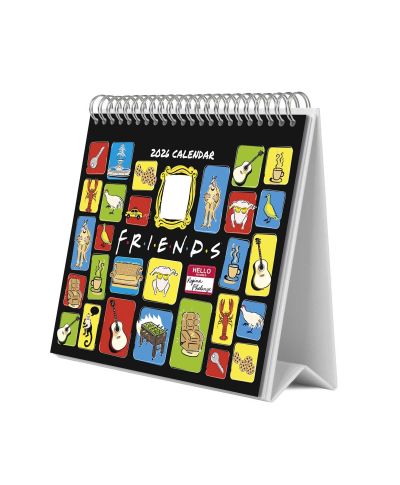 Friends Przyjaciele - biurkowy kalendarz 2026