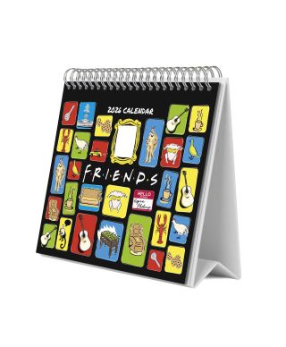 Friends Przyjaciele - biurkowy kalendarz 2026