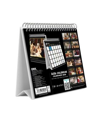 Friends Przyjaciele - biurkowy kalendarz 2026