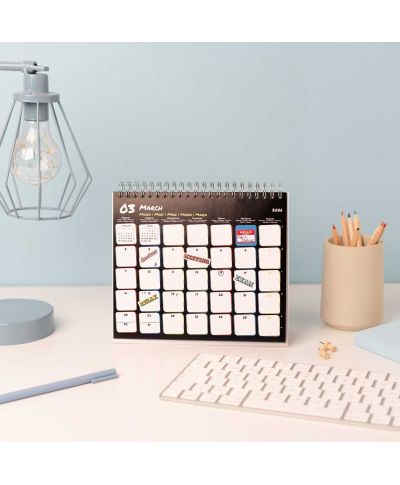 Friends Przyjaciele - biurkowy kalendarz 2026