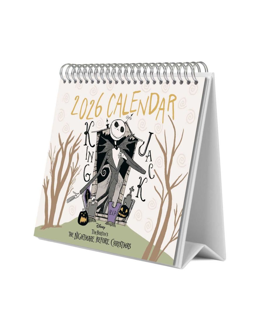 The Nightmare Before Christmas - biurkowy kalendarz 2026