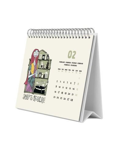 The Nightmare Before Christmas - biurkowy kalendarz 2026