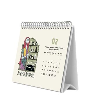 The Nightmare Before Christmas - biurkowy kalendarz 2026