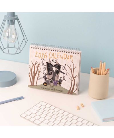 The Nightmare Before Christmas - biurkowy kalendarz 2026