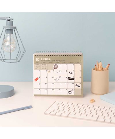 The Nightmare Before Christmas - biurkowy kalendarz 2026