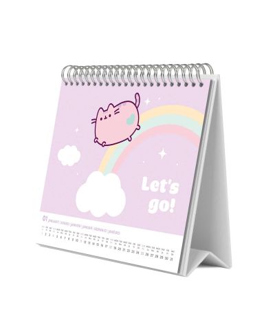 Pusheen - biurkowy kalendarz 2026