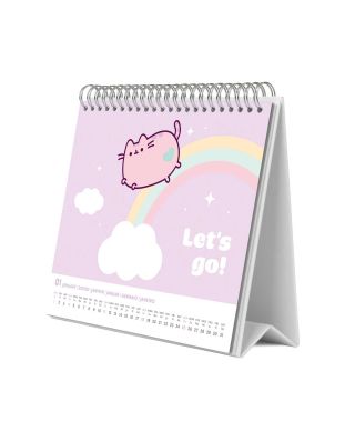Pusheen - biurkowy kalendarz 2026