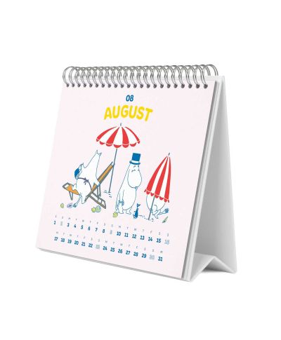 Muminki - biurkowy kalendarz 2026