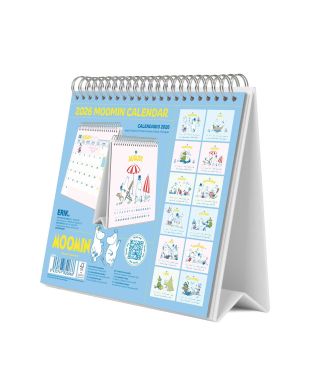 Muminki - biurkowy kalendarz 2026