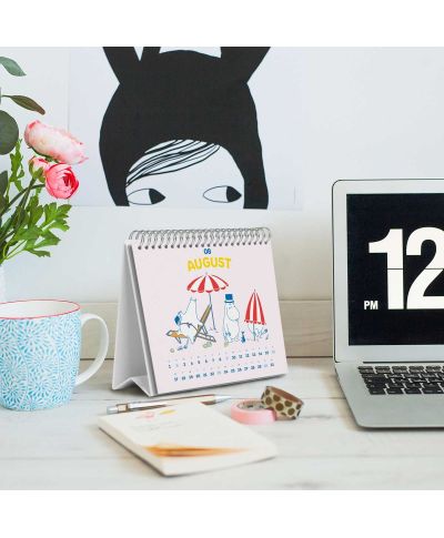 Muminki - biurkowy kalendarz 2026