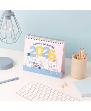 Muminki - biurkowy kalendarz 2026