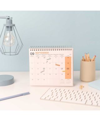 Kwiaty - biurkowy kalendarz 2026