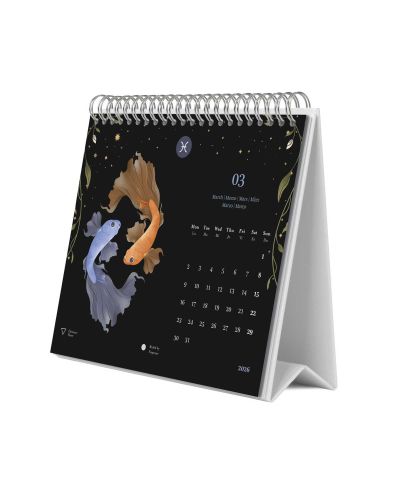 Astral - biurkowy kalendarz 2026