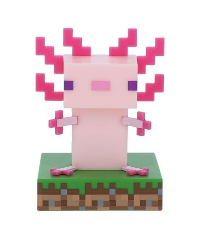 Minecraft Axolotl - lampa