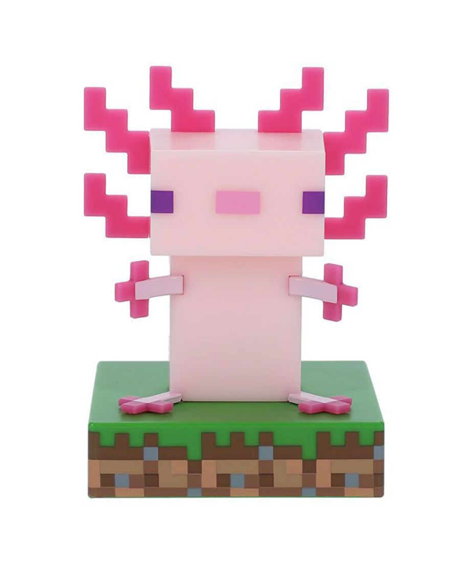 Minecraft Axolotl - lampa