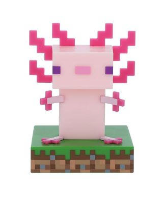 Minecraft Axolotl - lampa