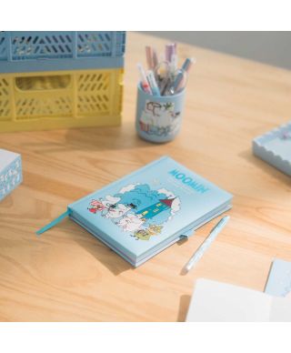 Muminki - zestaw notatnika z długopisem