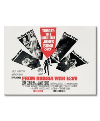 James Bond (From Russia With Love - Arrows) - Obraz na płótnie