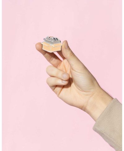 Pusheen - zestaw 4 przypinek