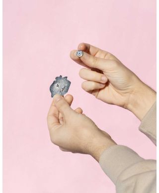 Pusheen - zestaw 4 przypinek