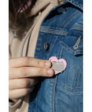 Pusheen - zestaw 4 przypinek