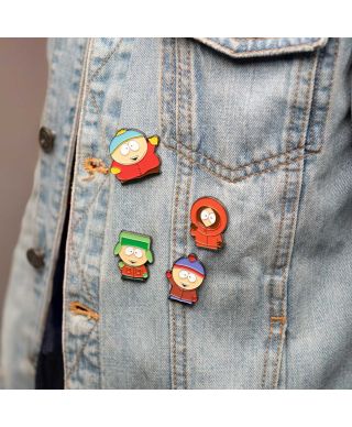 South Park - zestaw 4 przypinek