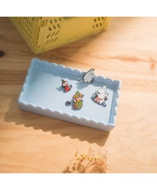 Muminki - zestaw 4 przypinek