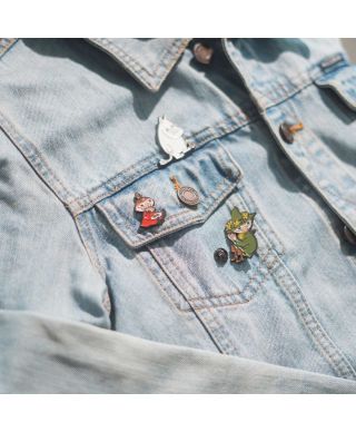 Muminki - zestaw 4 przypinek