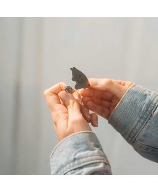 Muminki - zestaw 4 przypinek